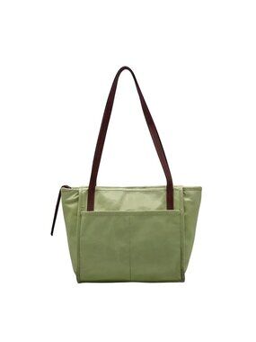 Hobo Chance Green Leather Tote Bag